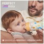 Пляшечка для годування Chicco Perfect Easy силіконова, від 0+ міс. повільний потік 240 мл, (20252.10)