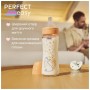 Пляшечка для годування Chicco Perfect Easy силіконова, від 0+ міс. повільний потік 240 мл, (20252.10)
