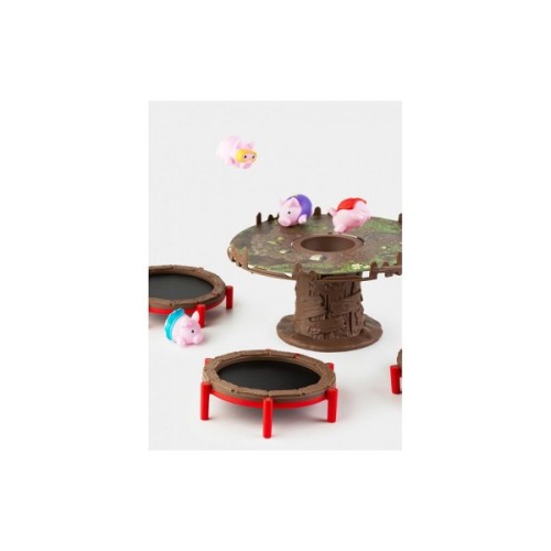 Настільна гра Fun Games Shop Хрюшки - Попригушки (Pigs on Trampolines) (укр.) (FGS63)