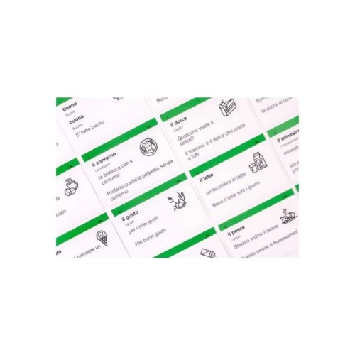 Навчальний набір English Student Картки для розмовної італійської мови, українська (41315843)