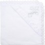 Крижма дитяча Mille з хрестиком (7701-white)