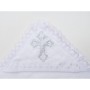 Крижма дитяча Mille з хрестиком (7701-white)