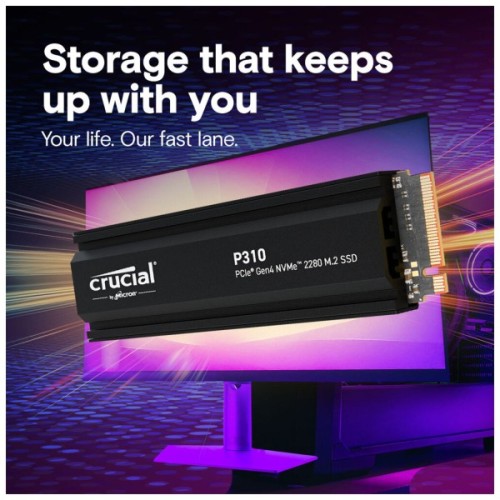 Накопичувач SSD M.2 2280 2TB P310 with heatsink Micron (CT2000P310SSD5)