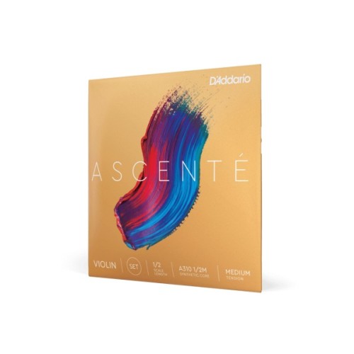 Струни для скрипки D'Addario Ascente Violin String Set 1/2 Scale Medium Tension (A310 1/2M)