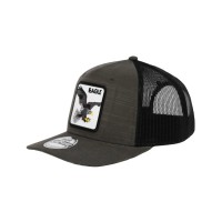 Кепка coFEE Five Panels Snap Eagle темно-сіра (SH2026.7/9)