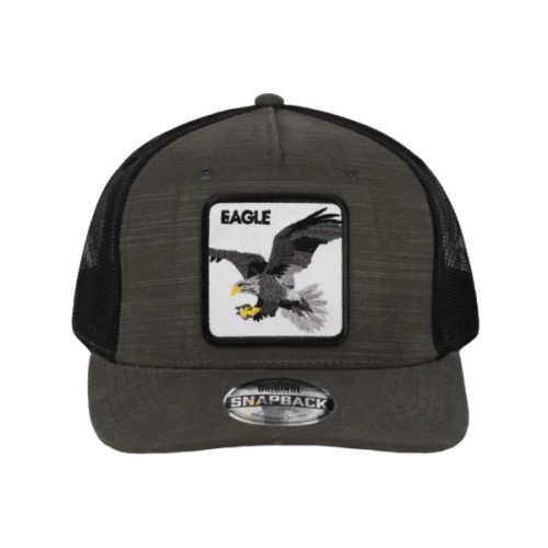 Кепка coFEE Five Panels Snap Eagle темно-сіра (SH2026.7/9)