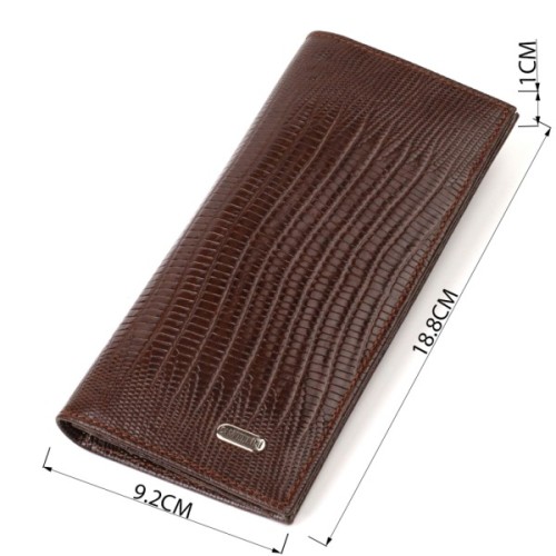 Гаманець Canpellini З натуральної шкіри Коричневий (21899)