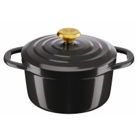 Каструля Tefal Air, з кришкою, 3.1л, алюміній, чорний (E2554404)