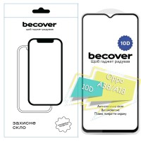 Скло захисне BeCover Oppo A38 / A18 10D Black (713170)