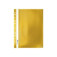 Папка-швидкозшивач Economix А4 з перфорацією, фактура "помаранч", жовта (E31508-05)
