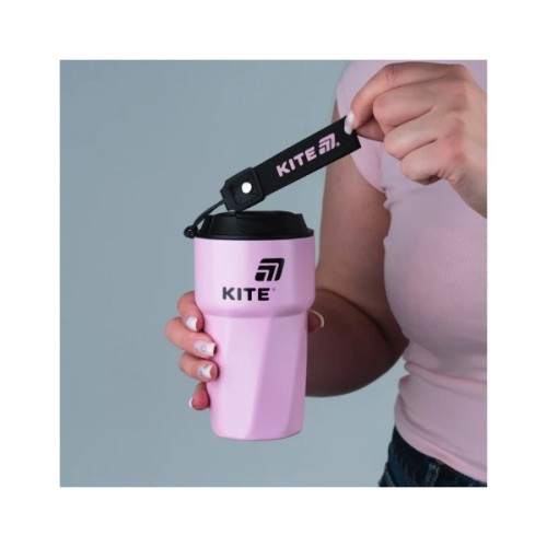 Термокружка Kite K26-1220 450 мл, рожева (K26-1220-1)
