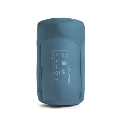 Спальний мішок Ferrino Yukon Square +7°C Blue-Grey Right (86381RBGDX) (932335)
