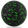 Масажний м'яч PowerPlay PP-4351 Epp Massage Ball (d10) Чорно/Зелений (PP-4351_Green_d10)