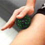 Масажний м'яч PowerPlay PP-4351 Epp Massage Ball (d10) Чорно/Зелений (PP-4351_Green_d10)