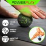 Масажний м'яч PowerPlay PP-4351 Epp Massage Ball (d10) Чорно/Зелений (PP-4351_Green_d10)