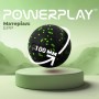 Масажний м'яч PowerPlay PP-4351 Epp Massage Ball (d10) Чорно/Зелений (PP-4351_Green_d10)
