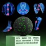 Масажний м'яч PowerPlay PP-4351 Epp Massage Ball (d10) Чорно/Зелений (PP-4351_Green_d10)