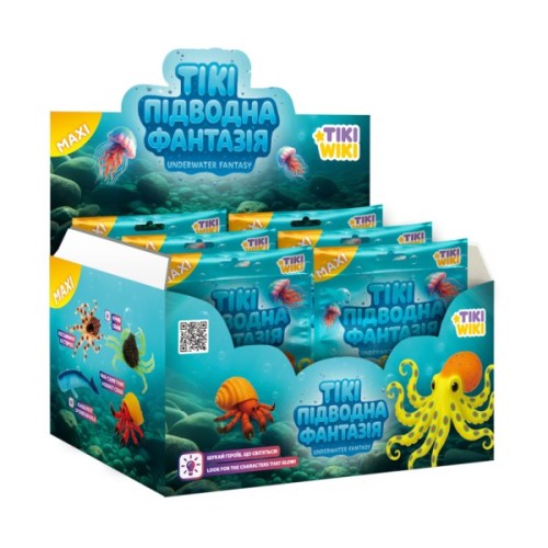 Антистрес Tiki Wiki сюрприз у вигляді тварини Тікі Підводна фантазія (SQ009)