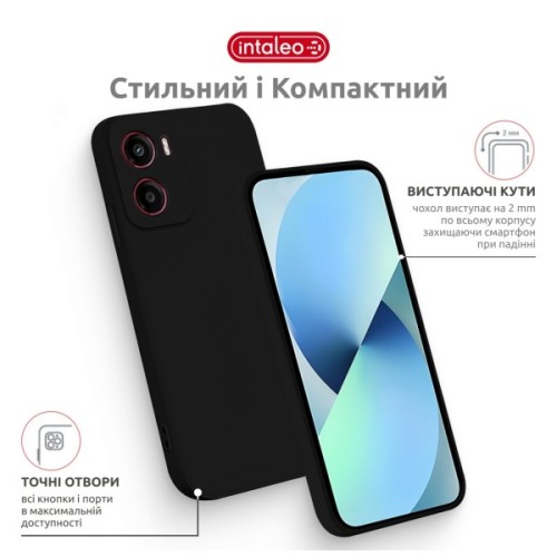 Чохол до мобільного телефона Intaleo SoftShell Moto G05 Black (1283126632310)