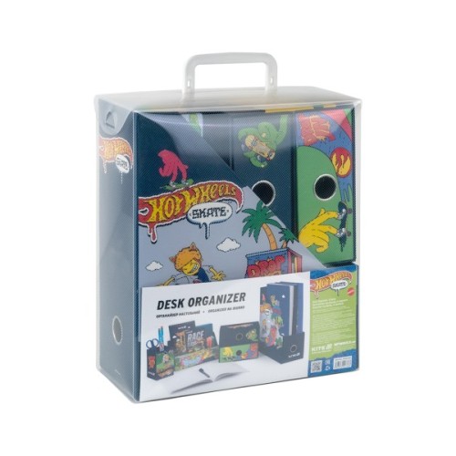 Настільний набір Kite Hot Wheels 4 предмети, картон (HW25-357)