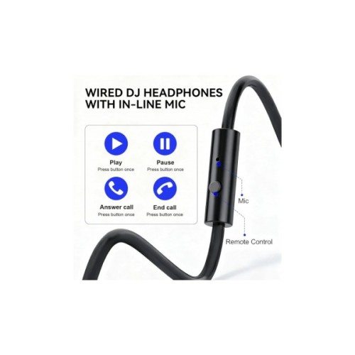 Навушники OneOdio Pro 50 3,5мм/6,35мм Black (Pro 50 Black)