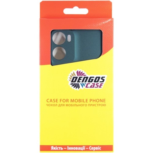 Чохол до мобільного телефона Dengos Motorola G05 Soft + glass (Green) (DG-KM-148)
