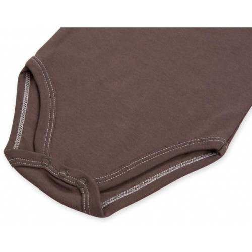 Боді дитяче Luvable Friends коричневий з бамбука з корівкою (68312.BR.3-6)