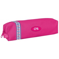 Пенал Cool For School School Vyshyvanka Classic 1 відділення Рожевий (CF85545)