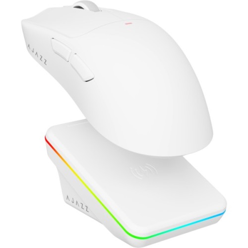 Мишка Ajazz AJ200P Wireless/Bluetooth/USB White (AJ200P-NL-AI-MC-W)