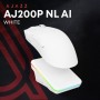 Мишка Ajazz AJ200P Wireless/Bluetooth/USB White (AJ200P-NL-AI-MC-W)