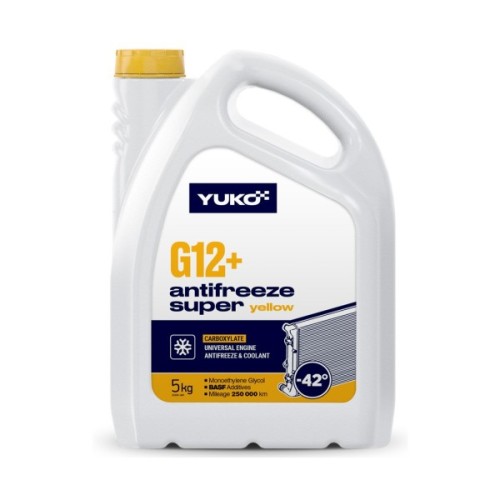 Антифриз Yuko -40 Super G12+ жовтий .5л (4823110403754)