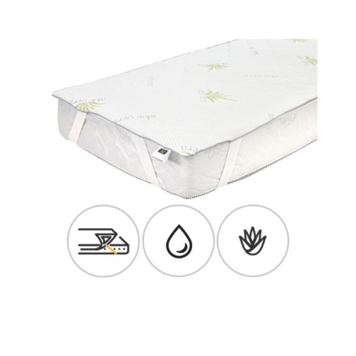 Наматрацник MirSon №1048 Alberto Тенцель (Modal) Aloe Vera 70х140 см (2200001508286)