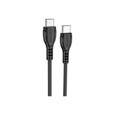 Дата кабель USB-C to USB-C 1.0m 60W Triumph BX51 black BOROFONE (6931474751669)