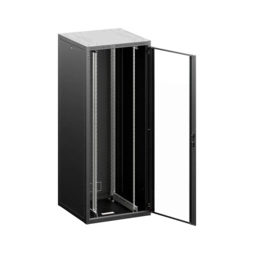 Шафа напольна Conteg 42U iSEVEN 19" 600x600, RAL9005 (RI7-42-60/60-H)