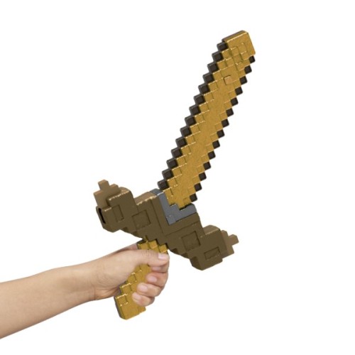 Іграшкова зброя Minecraft Меч-трансформер 2 в 1 (JKC15)