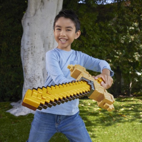 Іграшкова зброя Minecraft Меч-трансформер 2 в 1 (JKC15)