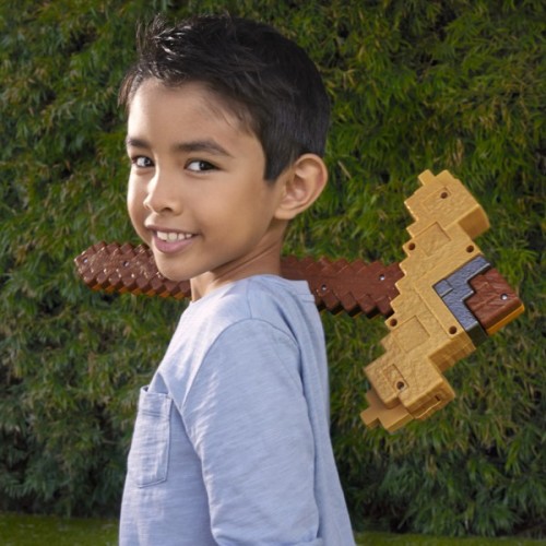 Іграшкова зброя Minecraft Меч-трансформер 2 в 1 (JKC15)