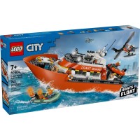 Конструктор LEGO City Рятувальний катер і гелікоптер берегової охорони (60504)