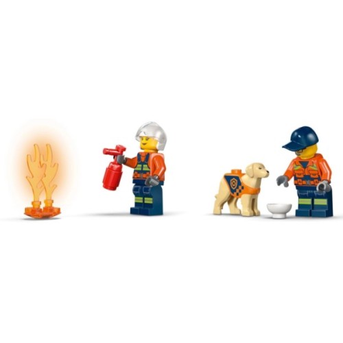 Конструктор LEGO City Рятувальний катер і гелікоптер берегової охорони (60504)