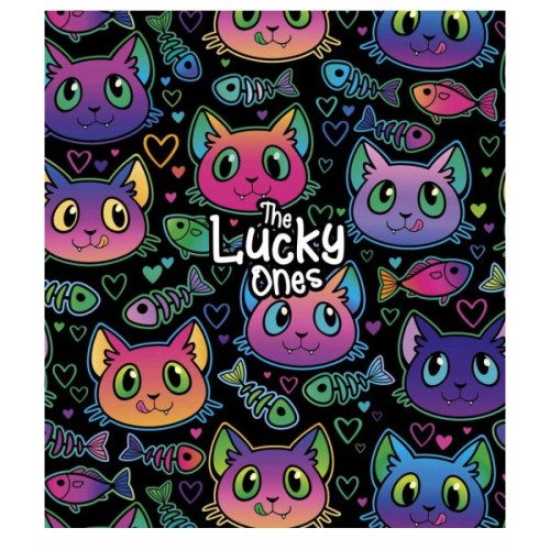 Зошит Школярик The Lucky ones 12 аркушів клітинка (012-3089K)
