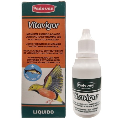 Корм для птахів Padovan Vitavigor рідкий 30 мл (8001254005102)