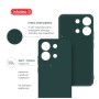Чохол до мобільного телефона Intaleo Silicone Xiaomi Redmi Note 13 4G Dark Green (1283126601071)