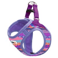 Шлея для собак MISOKO&CO фіолетова з візерунком L (DCAMIS307V-L)