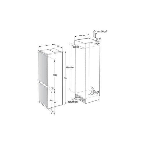 Холодильник Gorenje NRKI519E41