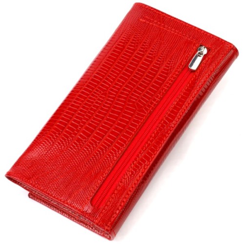 Гаманець Canpellini З натуральної шкіри Червоний (21823)