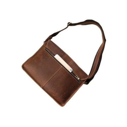 Сумка Vintage У вінтажному стилі Коричнева (14231)