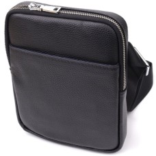 Сумка Vintage З натуральної шкіри Чорна (22862)