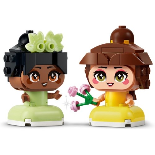 Конструктор LEGO Disney Princess Мініпринцеси Бель і Тіана з замком (43291)