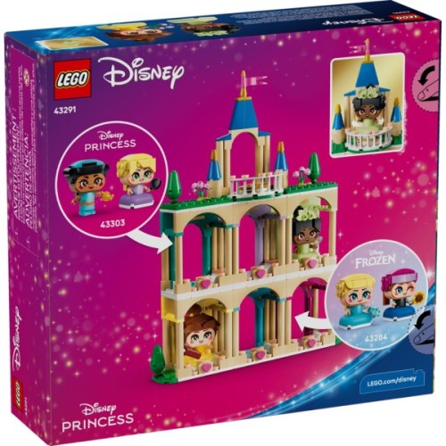 Конструктор LEGO Disney Princess Мініпринцеси Бель і Тіана з замком (43291)
