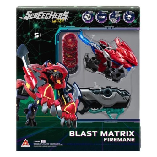 Трансформер Screechers Wild ! S5 L2 - Файермен (EU686122)
